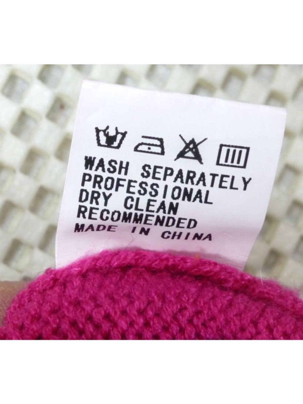 Ecowish Womens Color-Block Sweater S Pink Orange Purple Acrylic Blend - Picture 7 of 9